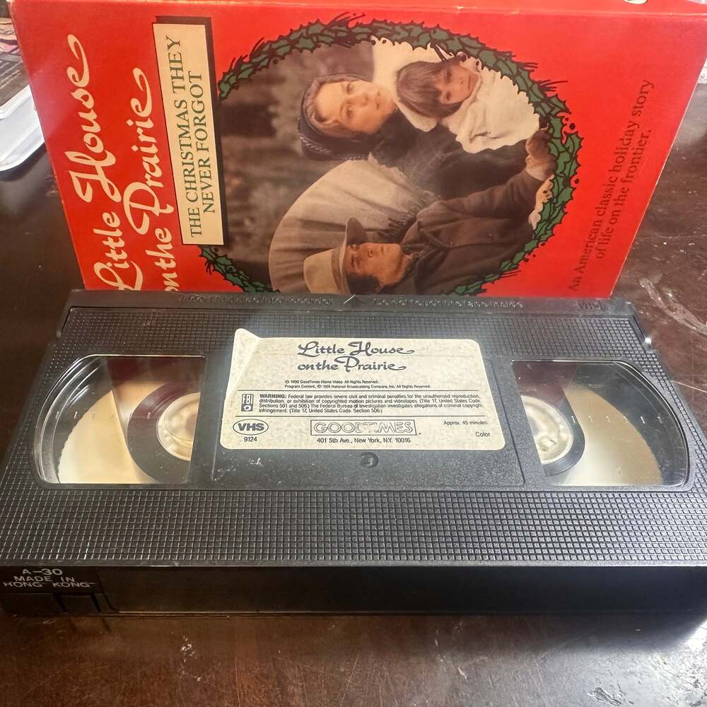 Little House on the Prairie - The Christmas They Never Forgot VHS - Picture 3 of 4